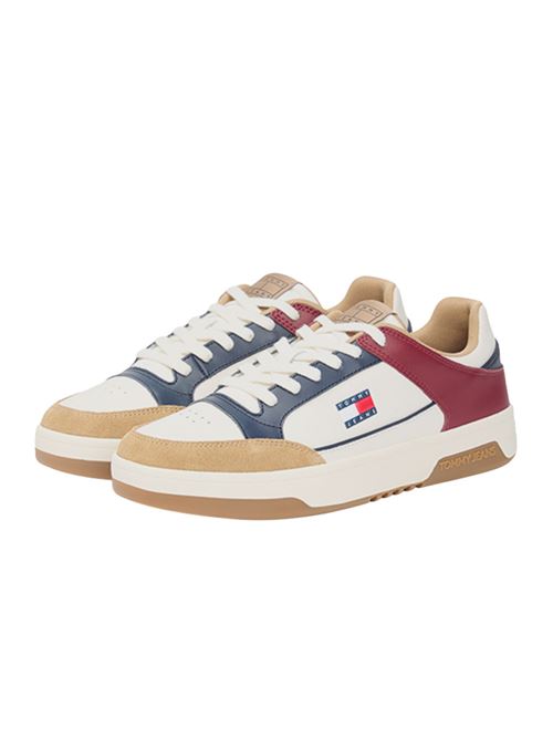 Sneaker in pelle multicolore Tommy Jeans | EM0EM016600GY